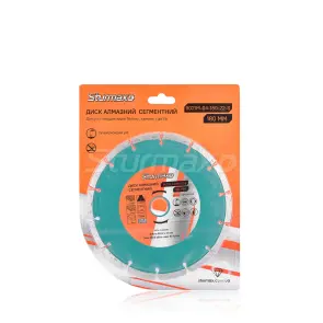 Sturmax 9021M-04-180-22-S Диск алмазний сегментний 180x22 мм №3