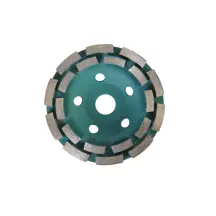 Sturmax 9021M-12-125-22-2 Фреза торцева (чашка) шліфувальна алмазна дворядна 125x22,2 мм
