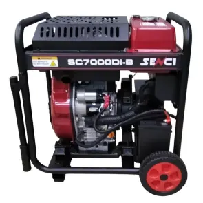 Інверторний генератор Senci SC7000Di-B №9