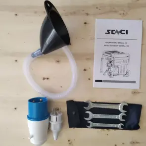 Інверторний генератор Senci SC7000Di-B №12