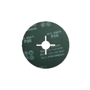 Sturmax 9010M-03-B-036 Круг фибровый, 125 мм, цирконий, зерно 36 №2