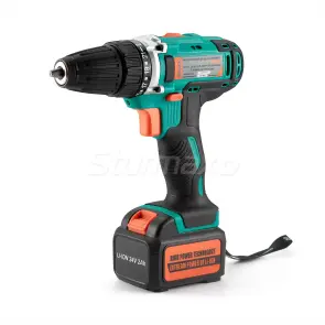 Sturmax CDM3224LB Шуруповерт аккумуляторный 24В, 2,0 Ач, 2 акум №1