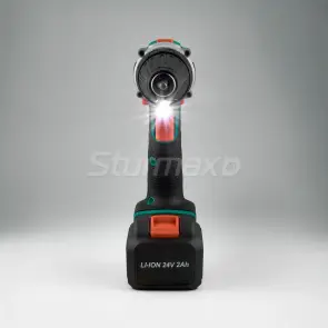 Sturmax CDM3224LB Шуруповерт аккумуляторный 24В, 2,0 Ач, 2 акум №6