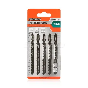 Sturmax 9019M-03-144D Пильне полотно для лобзика 5 шт №4