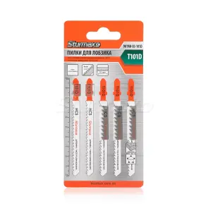 Sturmax 9019M-03-101D Пильное полотно для лобзика 5 шт №3