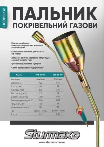 Sturmax 5015M-02-070 Пальник покрівельний газовий 700 мм №2