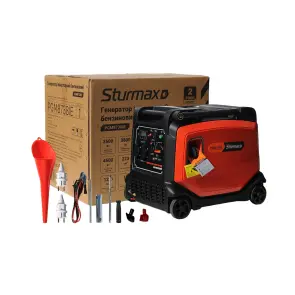 Sturmax PGM8738IE Бензиновий генератор інверторний №23