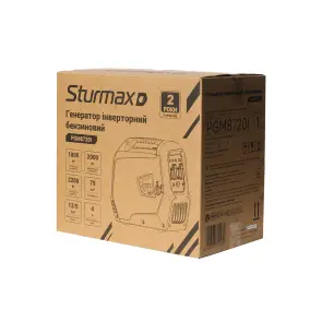 Sturmax PGM8720I Бензиновий генератор інверторний №15