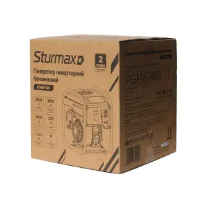 Sturmax PGM8740I Бензиновий генератор інверторний №14