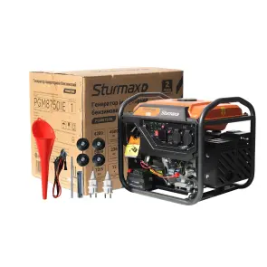 Sturmax PGM8750IE Бензиновий генератор інверторний №13