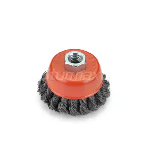 Sturmax 5240M-02-075 Щітка чашка 75 мм для КШМ, пучки сталевого дроту №1