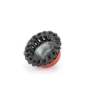 Sturmax 5240M-02-065 Щітка чашка 65 мм для КШМ, пучки сталевого дроту №2