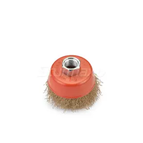 Sturmax 5240M-01-065 Щітка чашка 65 мм для КШМ, кручений латунований дріт №1