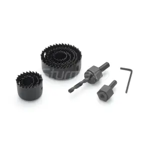 Sturmax 1055M-08-11 Набір коронок по дереву 11 предметів (19-64мм) №1