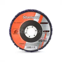 Sturmax 9010M-02-125-V Круг шліфувальний "Корал" 125 мм фіолетовий купити в Києві