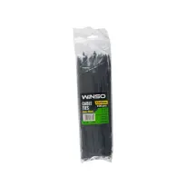 Хомуты Winso пластиковые черные 4,8x250, 100шт