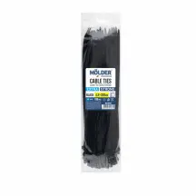 Хомуты Molder пластиковые черные 4.8x300, 100шт