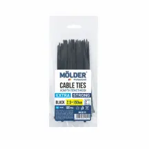 Хомуты Molder пластиковые черные 2,5x150, 100шт