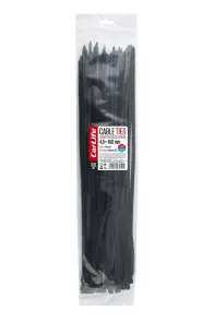 Хомуты CarLife пластиковые черные 4,8x450мм, 100шт №1