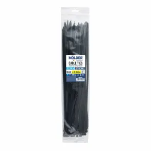 Хомуты Molder пластиковые черные 4.8x450, 100шт №1