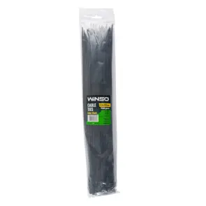 Хомути Winso пластикові чорні 4,8x450, 100шт №1