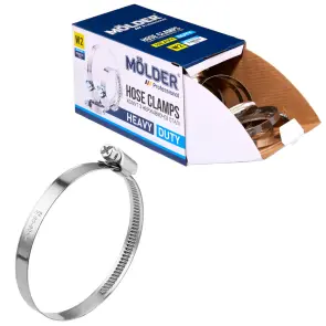 Хомуты Molder 60-80/W2, 9мм, 100шт №1