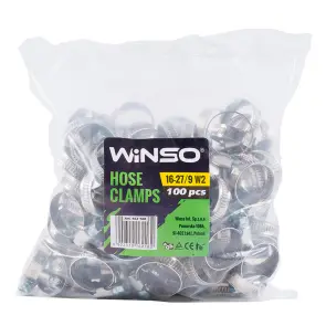 Хомути Winso 16-27/W2, 9мм, 100шт №1