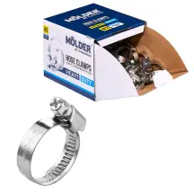 Хомуты Molder 16-27/W2, 9мм, 100шт