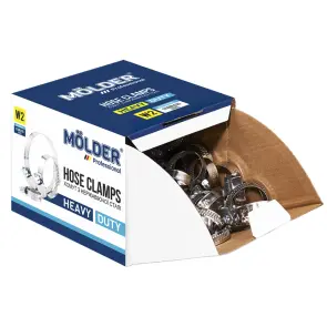 Хомуты Molder 16-27/W2, 9мм, 100шт №4