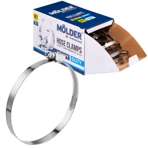 Хомути Molder 80-100/W2, 9мм, 100шт №1