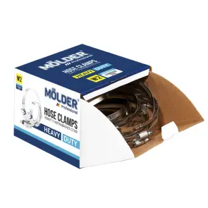 Хомути Molder 130-150/W2, 9мм, 100шт №5