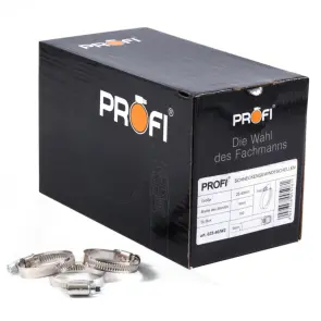 Хомути Profi 25-40/W2, 9мм, 100шт №1