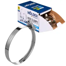 Хомуты Molder 50-70/W2, 9мм, 50шт