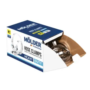 Хомуты Molder 50-70/W2, 9мм, 50шт №5
