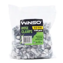 Хомути Winso 8-12/W2, 9мм, 100шт