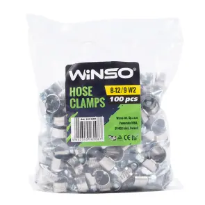 Хомути Winso 8-12/W2, 9мм, 100шт №1