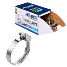 Хомуты Molder 25-40/W2, 9мм, 100шт