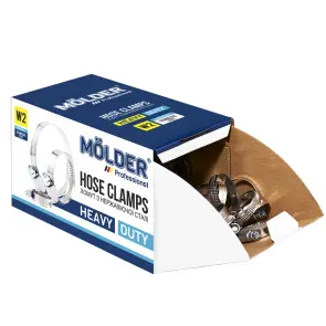 Хомуты Molder 25-40/W2, 9мм, 100шт №5