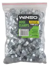 Хомуты Winso 12-18 / W2, 9мм, 100шт
