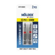 Набір біт Molder PH1x50мм 2шт (кольорове маркування)