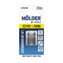 Набір біт Molder PH2x25мм 2шт