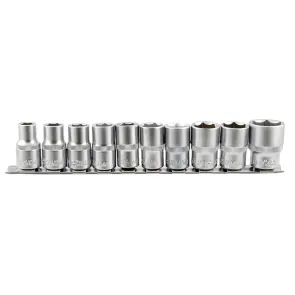 Набір головок торцевих на планці Molder 1/2" 10-24мм CR-V 10шт №2