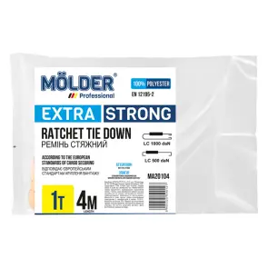 Стяжний ремінь Molder 1т, 4м №3