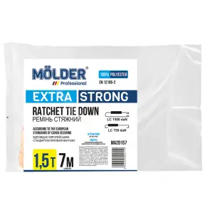Стяжний ремінь Molder 1,5т, 7м №2