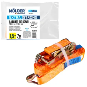Стяжний ремінь Molder 1,5т, 7м №5