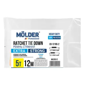 Стяжний ремінь Molder 5т, 12м №3