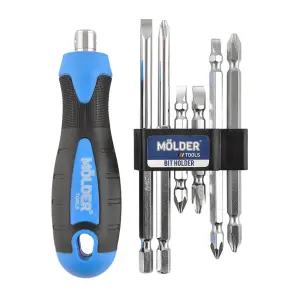 Викрутка Molder зі змінними насадками 6в1 MT32306 №1