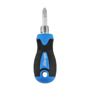 Викрутка Molder зі змінними насадками 2в1 (PH2x65mm+SL6) №1