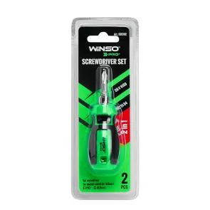 Отвертка Winso Pro со сменной двухсторонней насадкой 2в1 №1