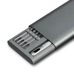 Отвертка Brevia с комплектом насадок для точных работ 31в1 №4